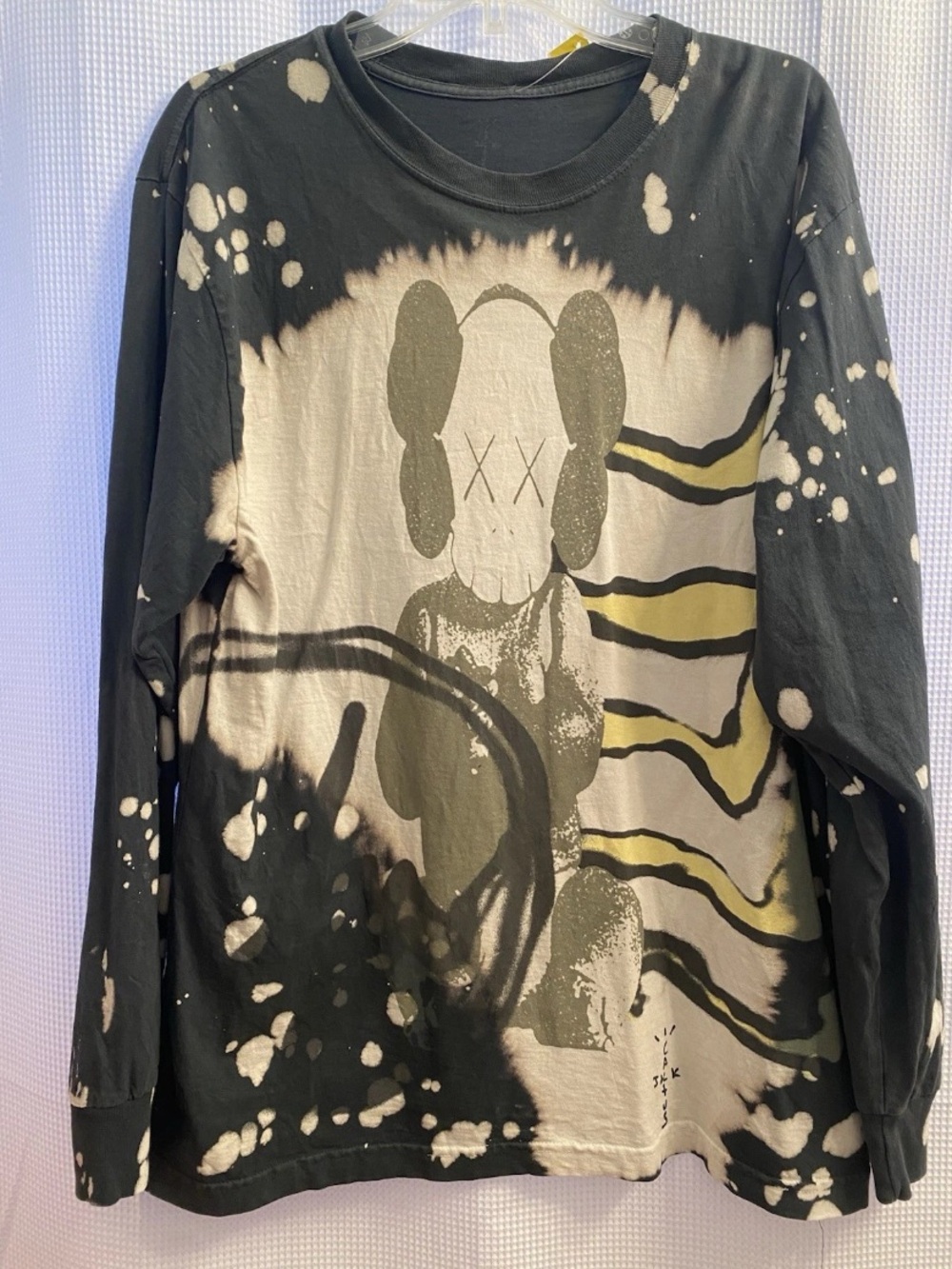 Travis Scott Cactus Jack x KAWS x Fragment Long Sleeve Tee